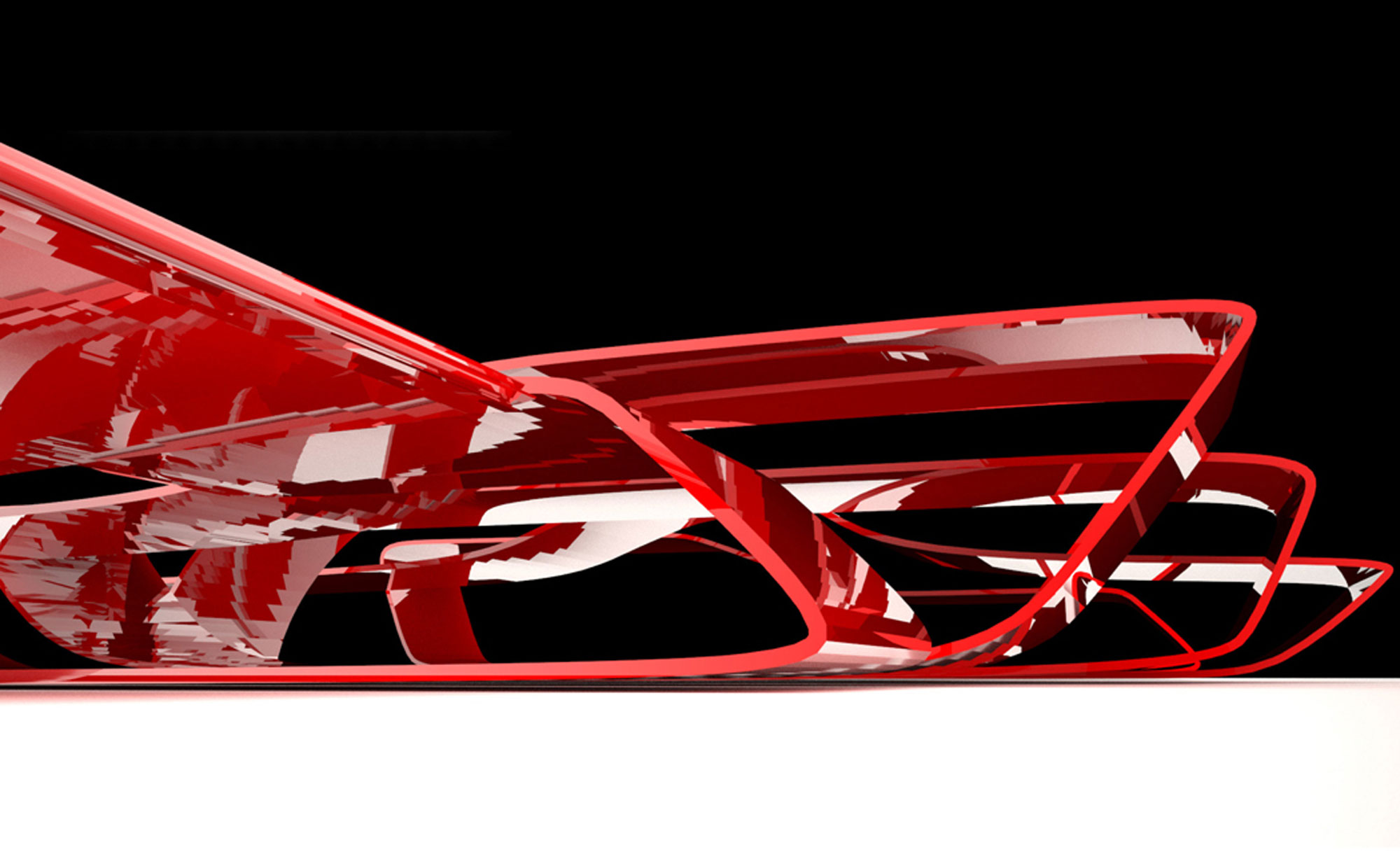 Centro Ricerche - Prospettiva esterna dell'edificio