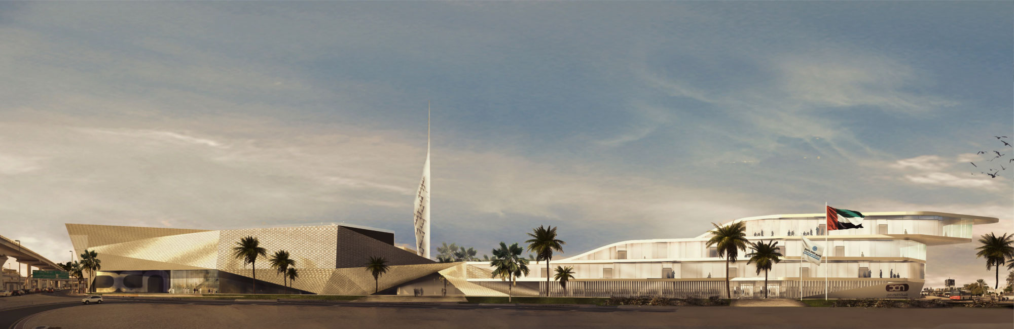 headquarter dcn - Vista principale AZArchitetti